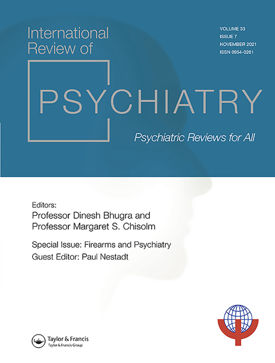 Cover image of International Review of Psychiatry