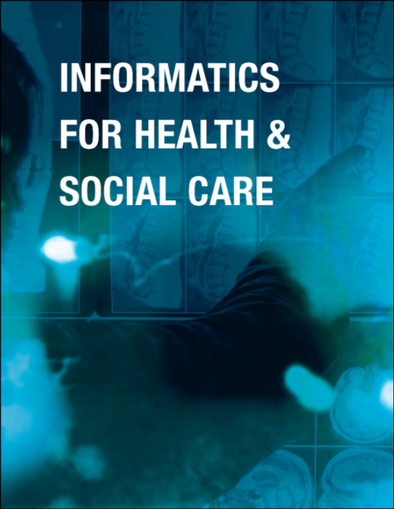 Cover image - Informatics for Health and Social Care