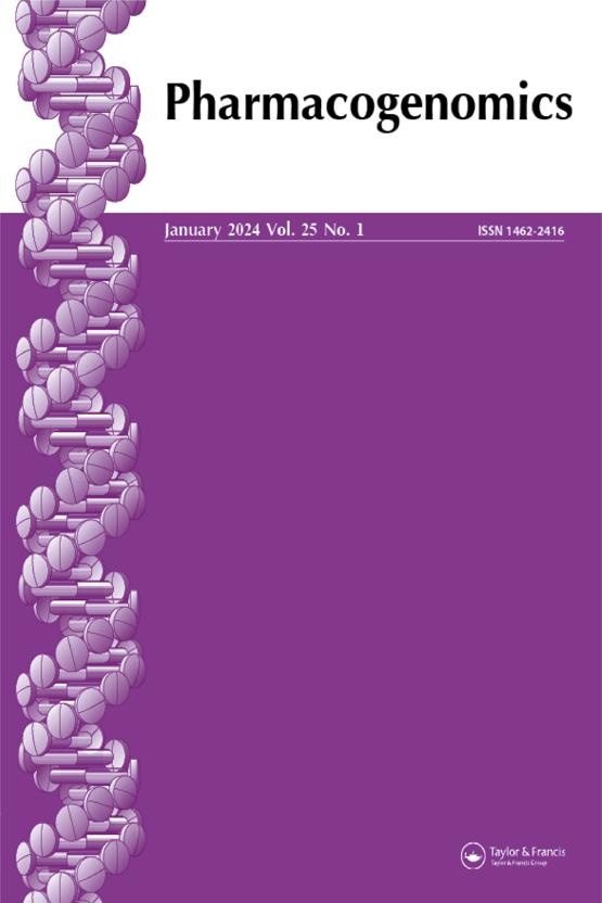 Journal cover: Pharmacogenomics