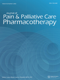 Journal of Pain & Palliative Care Pharmacotherapy