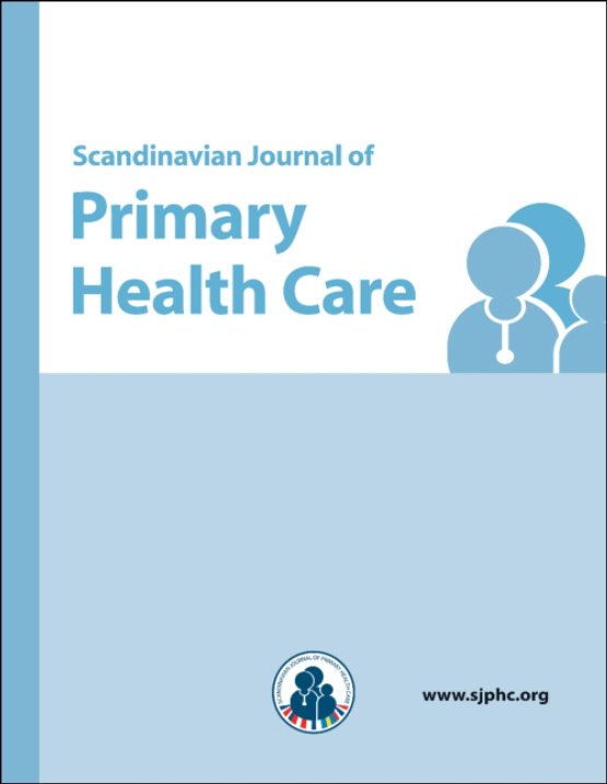 Cover image - Scandinavian Journal of Primary Health Care