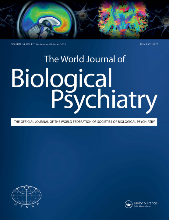 Cover image of The World Journal of Biological Psychiatry