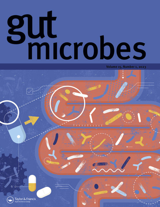 Cover image - Gut Microbes