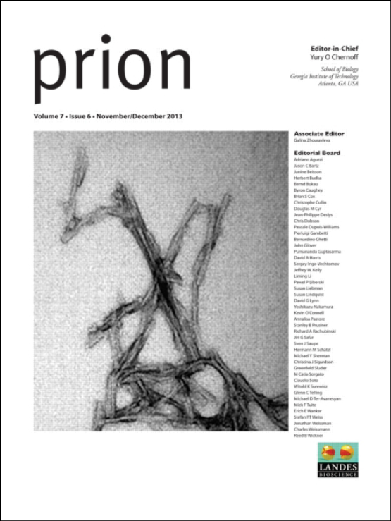 Cover image of Prion