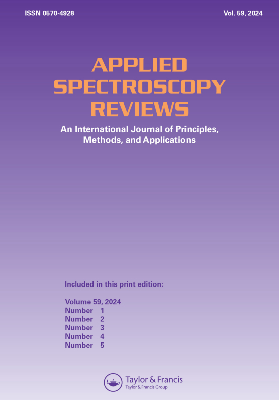 Cover image - Applied Spectroscopy Reviews