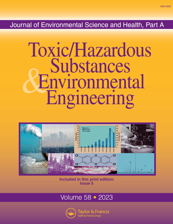 Cover image - Journal of Environmental Science and Health, Part A