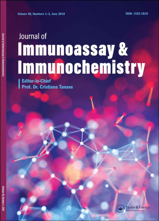 Cover image of Journal of Immunoassay and Immunochemistry