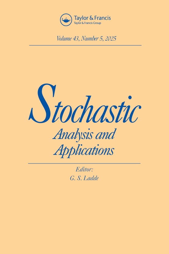 Journal cover: Stochastic Analysis and Applications