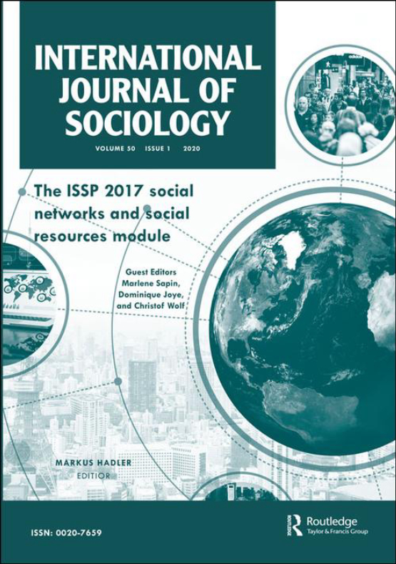 Cover image of International Journal of Sociology