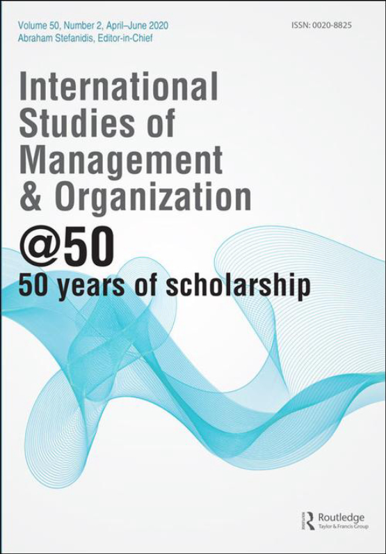 Cover image of International Studies of Management & Organization