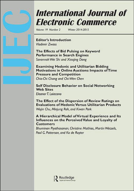 Cover image of International Journal of Electronic Commerce