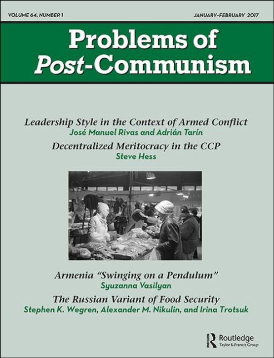 Cover image of Problems of Post-Communism