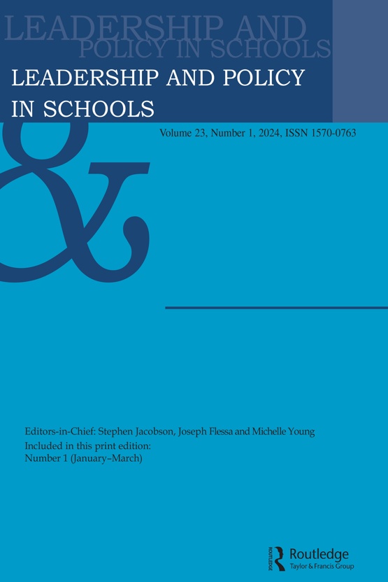 Cover image - Leadership and Policy in Schools