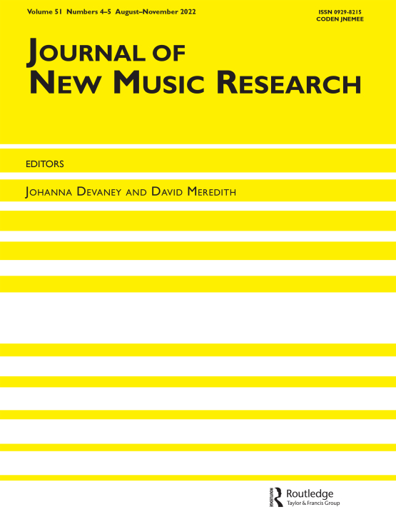 Cover image - Journal of New Music Research