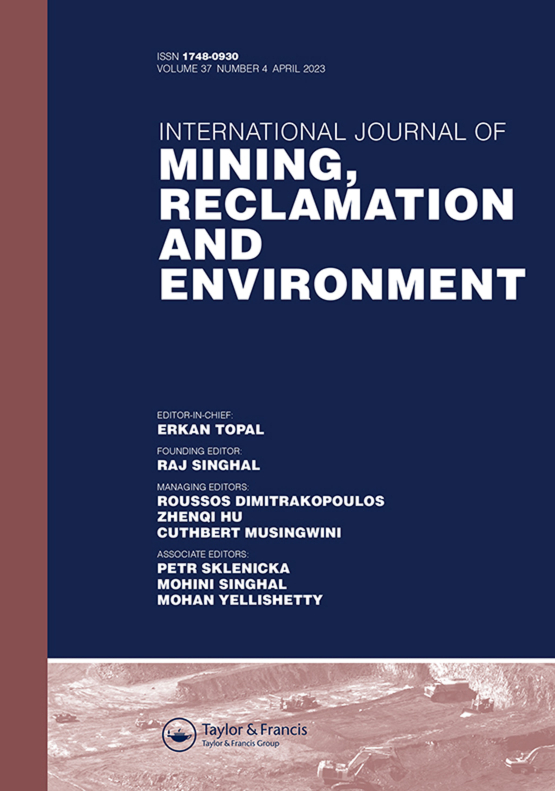Cover image of International Journal of Mining, Reclamation and Environment