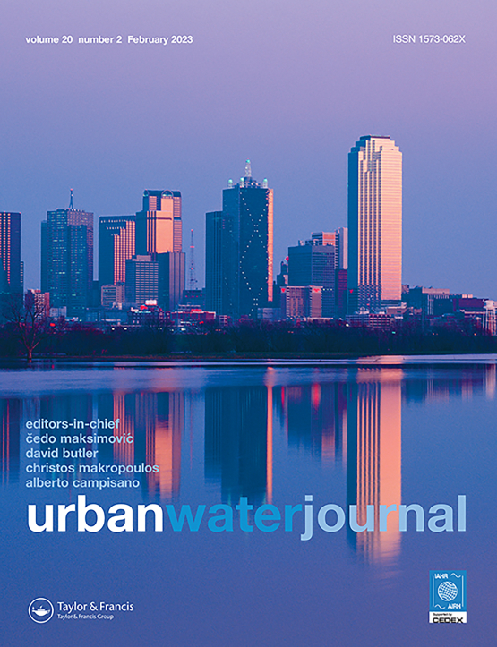 Cover image of Urban Water Journal
