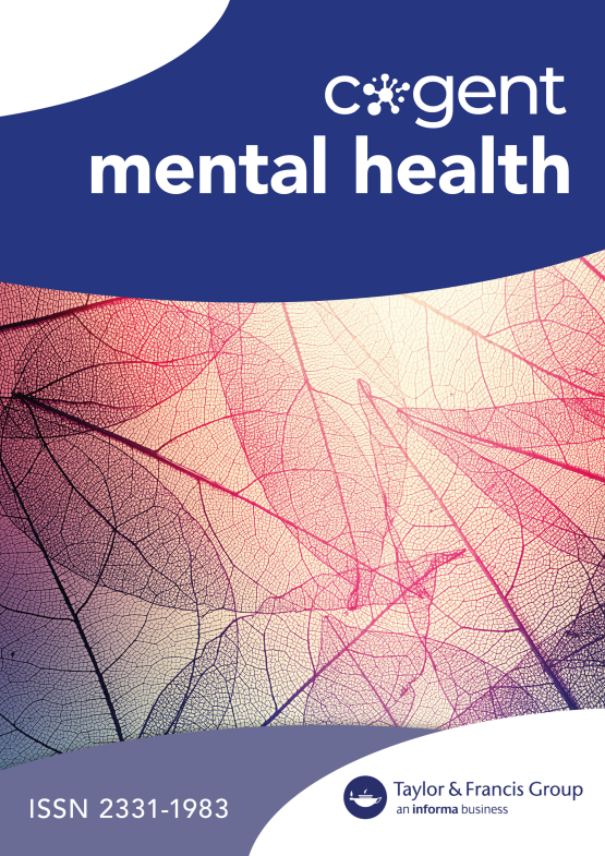 Cover image - Cogent Mental Health