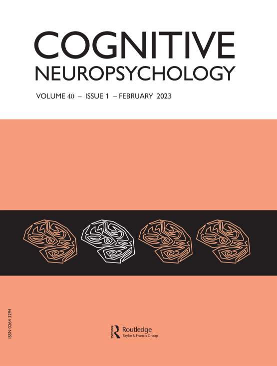 Cover image of Cognitive Neuropsychology