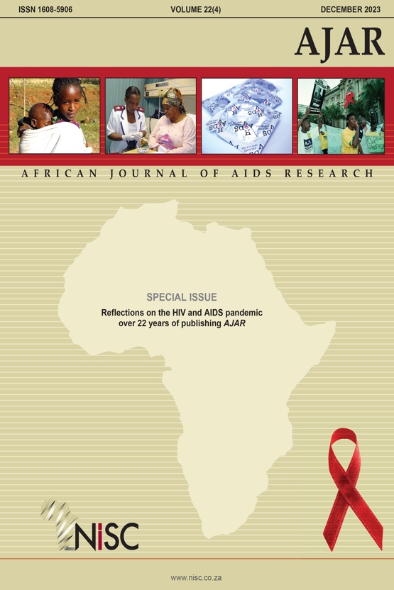Cover image of African Journal of AIDS Research
