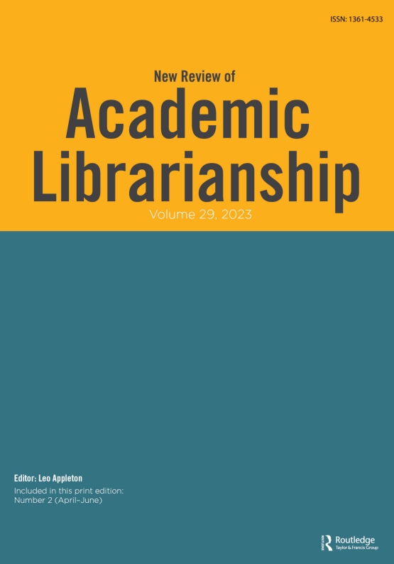 Cover image of New Review of Academic Librarianship