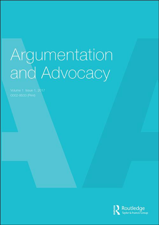 Cover image - Argumentation and Advocacy