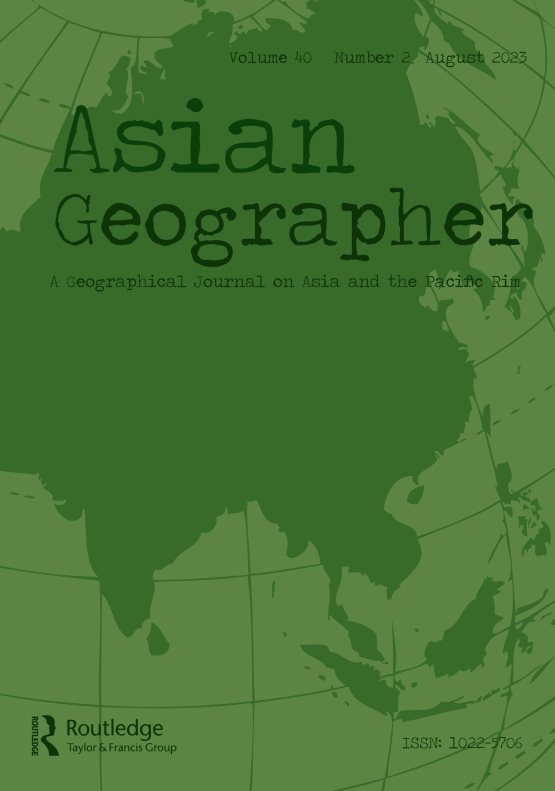 Cover image - Asian Geographer