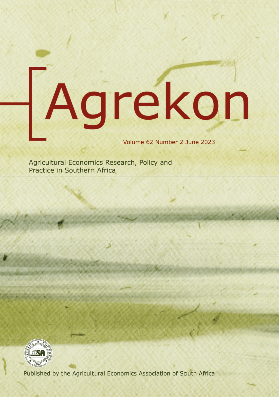 Cover image - Agrekon