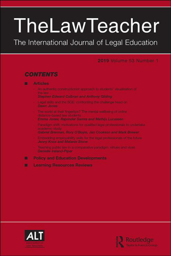 Cover image of The Law Teacher