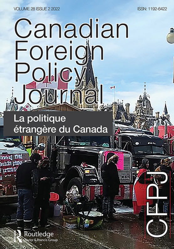 Cover image - Canadian Foreign Policy Journal