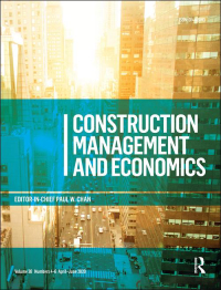 Construction Management and Economics