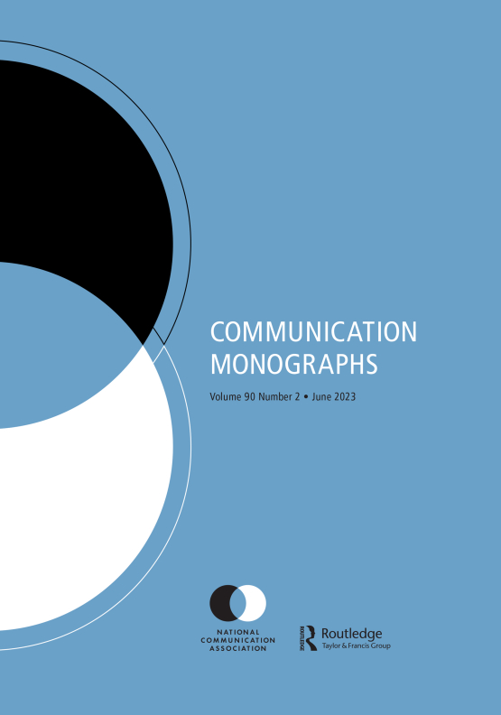 Cover image of Communication Monographs