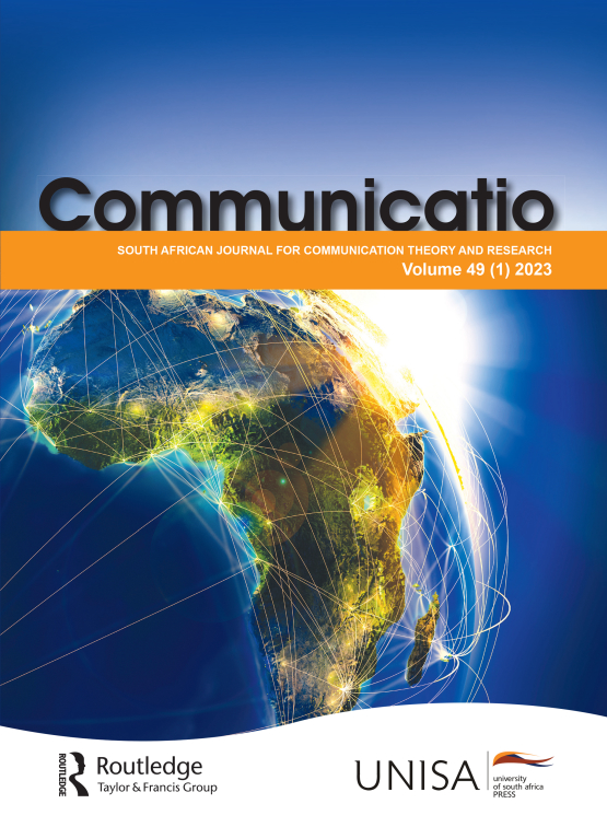 Cover image - Communicatio: South African journal for communication theory and research