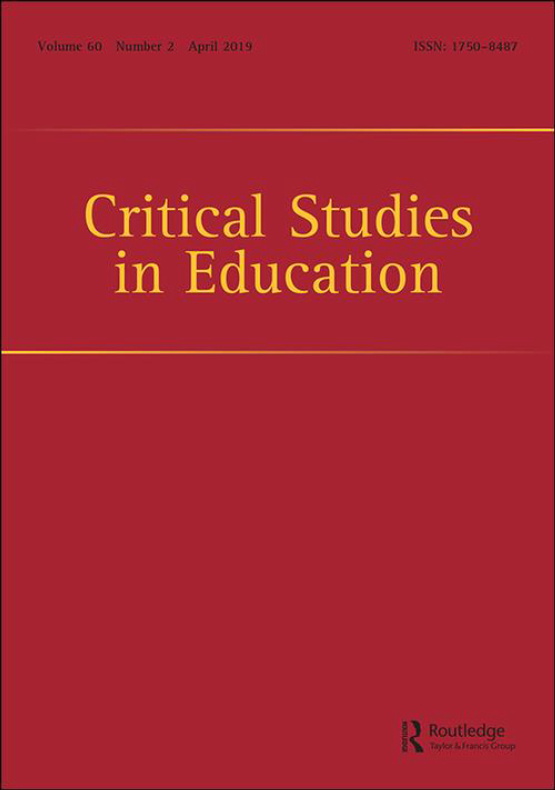 Cover image of Critical Studies in Education