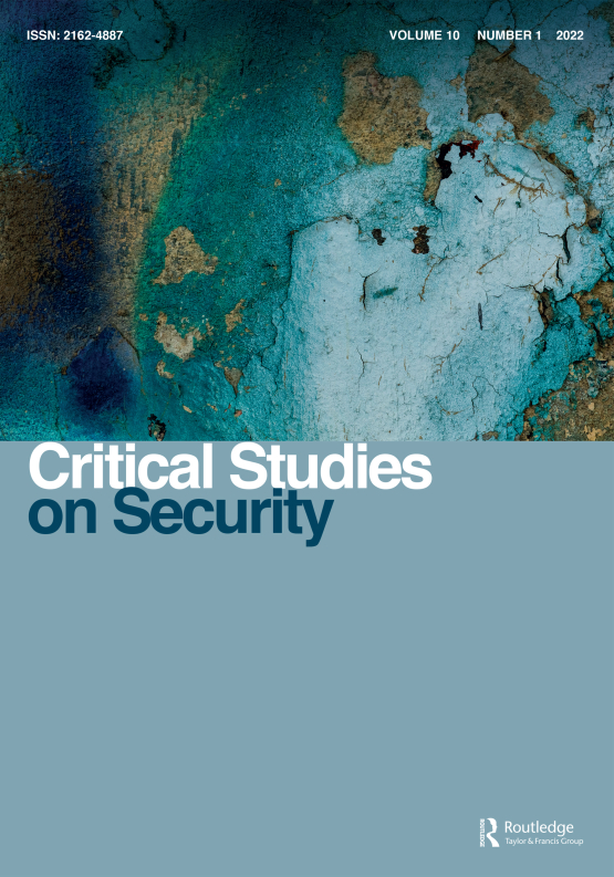 Cover image of Critical Studies on Security