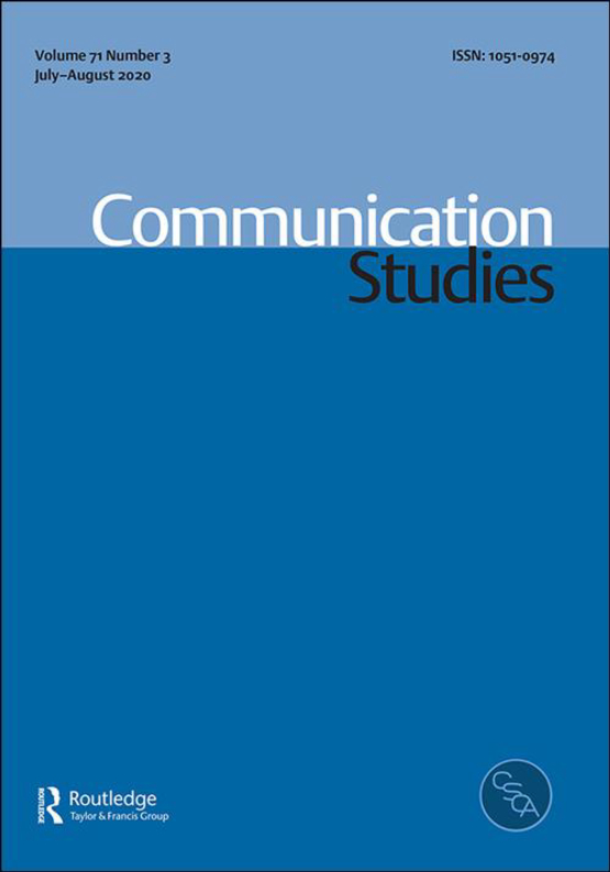 Cover image - Communication Studies