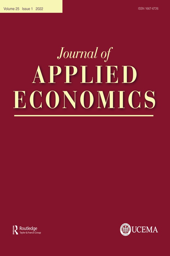 Cover image - Journal of Applied Economics
