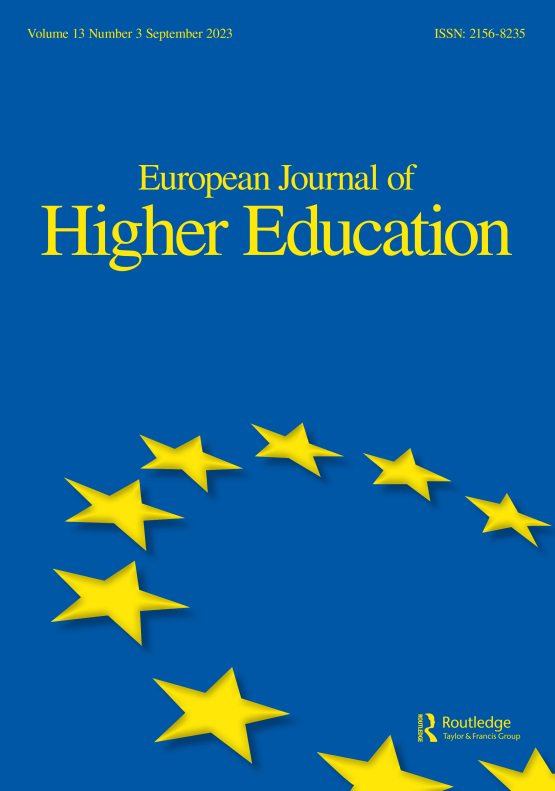 Cover image of European Journal of Higher Education
