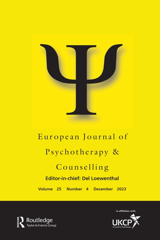 Cover image of European Journal of Psychotherapy & Counselling