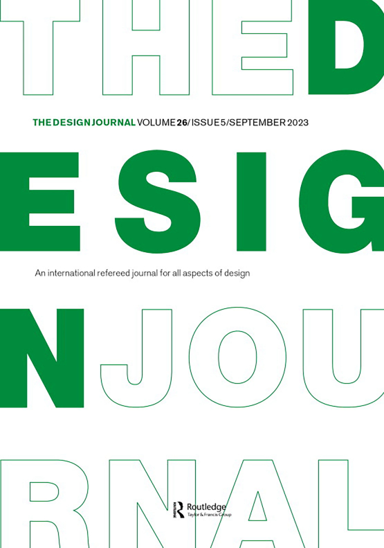 Cover image - The Design Journal