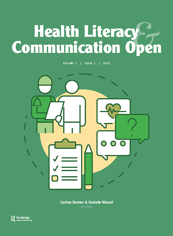 Cover image of Health Literacy and Communication Open