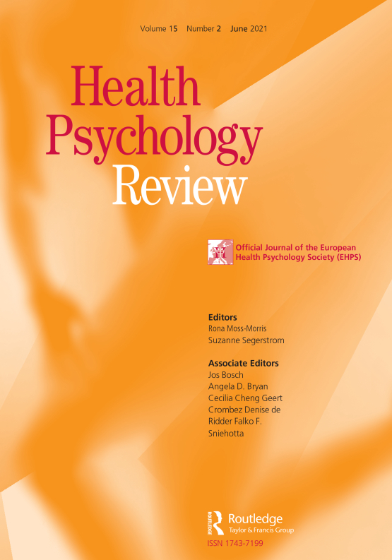 Cover image of Health Psychology Review