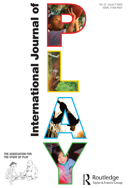 Cover image of International Journal of Play