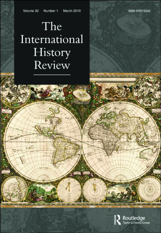 Cover image of The International History Review