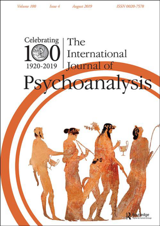 Cover image of The International Journal of Psychoanalysis