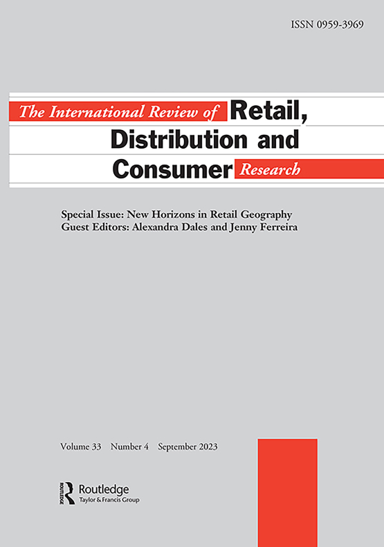 Cover image - The International Review of Retail, Distribution and Consumer Research