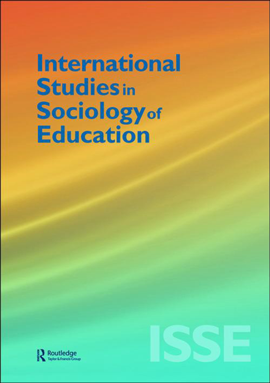 Cover image of International Studies in Sociology of Education