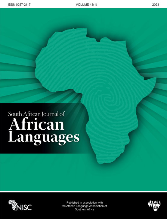 Cover image of South African Journal of African Languages