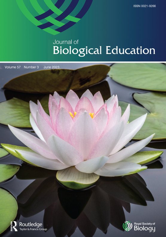 Cover image of Journal of Biological Education
