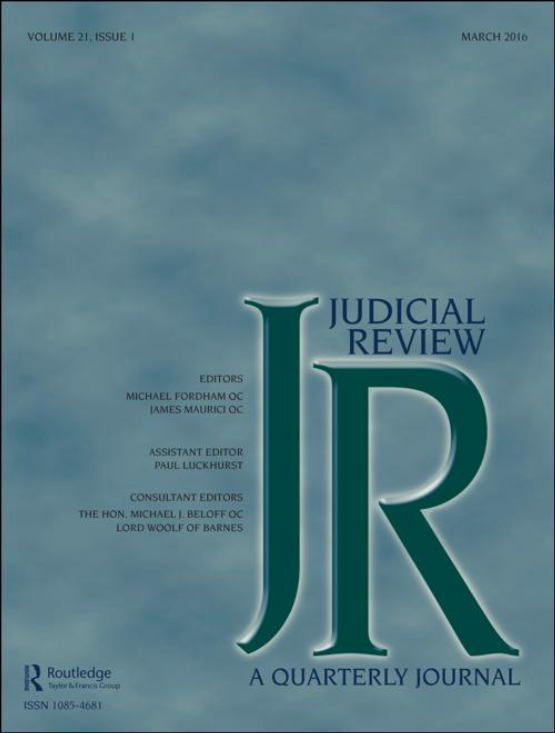 Cover image of Judicial Review
