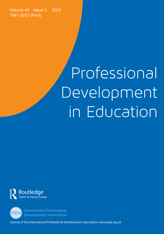 Cover image of Professional Development in Education